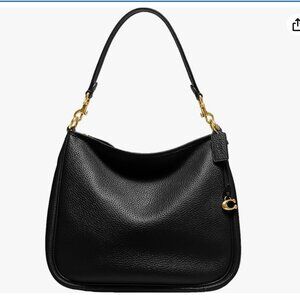 Coach Cary Shoulder bag Black with brass hardware.  Excellent condition.